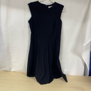 MM. Lafleur Black Sleeveless Fit-and-Flare Dress Size 10